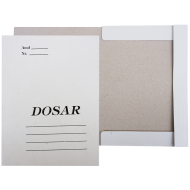 Dosar plic din carton alb 210 x 297 mm